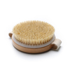 Round Dry Body Brush Soft Boar Bristle Detox Skin Brush