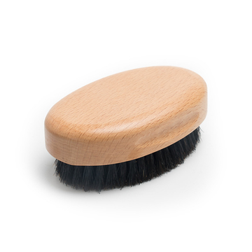 Mini Wooden Beard Brush Wild Boar Bristle