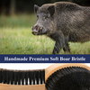 Abeis Wave Brush 360 Curved Soft Boar Bristle