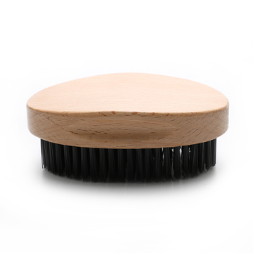 Small Wooden Boar Bristle Beard Brush