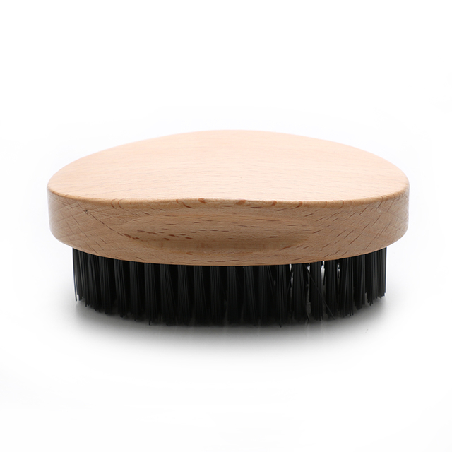 Wooden Boar Bristle Beard Brush